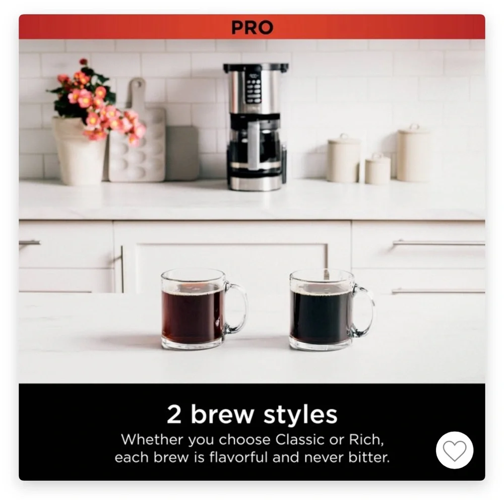 Ninja coffee maker pro